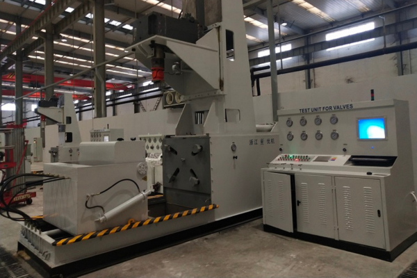 Custom Torque & Pressure Integrated Valve Test Bench