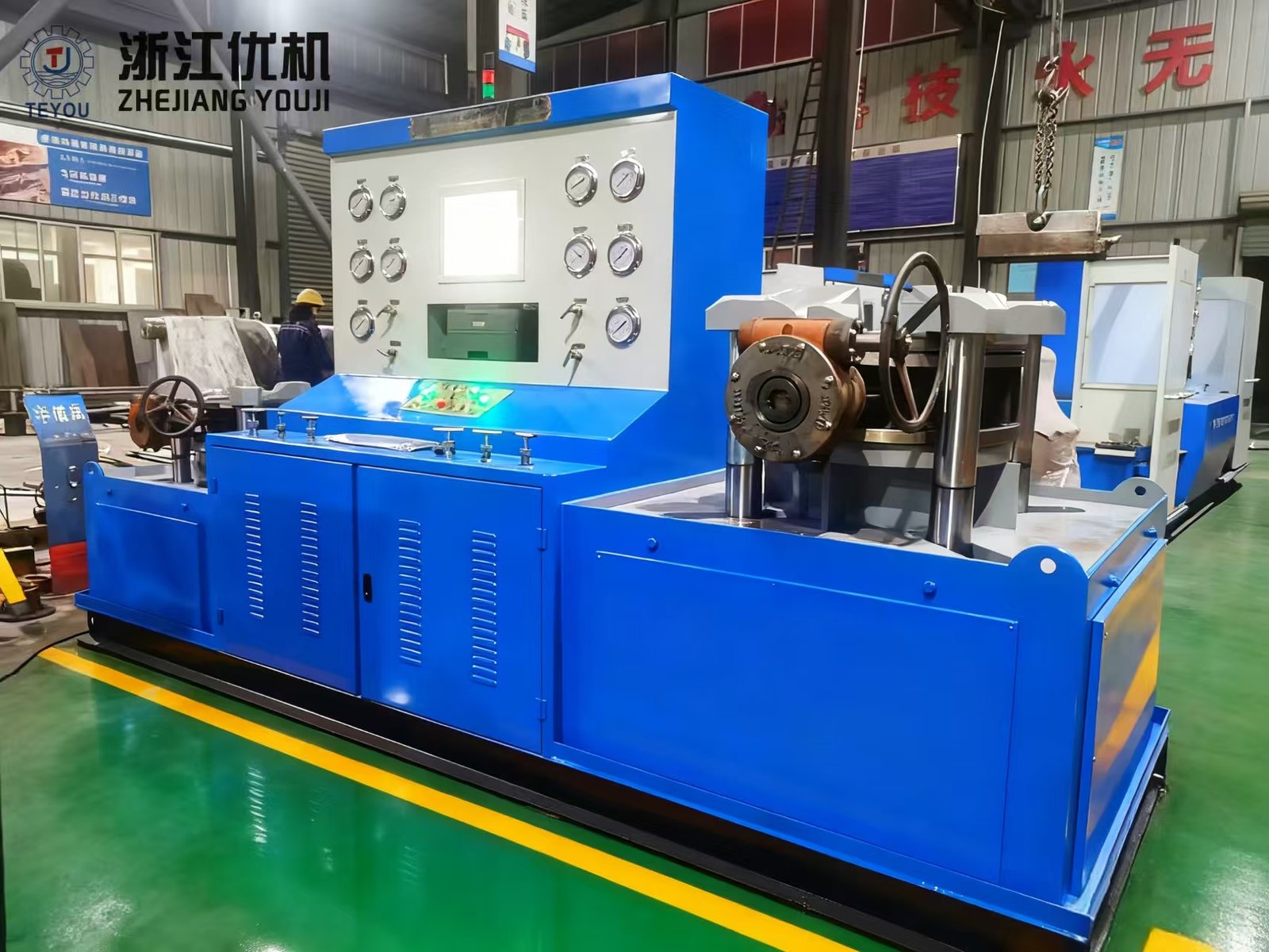 JLD Type Butterfly Valve Hydraulic Test Bench - Image 6