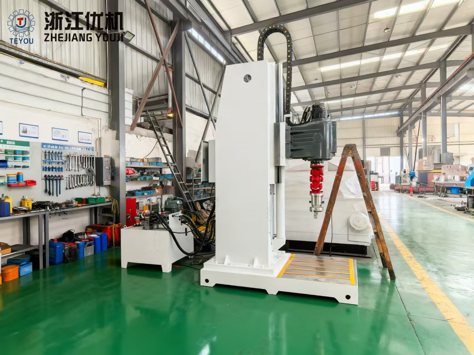 JLX-400 Hard-Sealed Plug Valve Lapping Machine (DN200–DN400) - Image 5