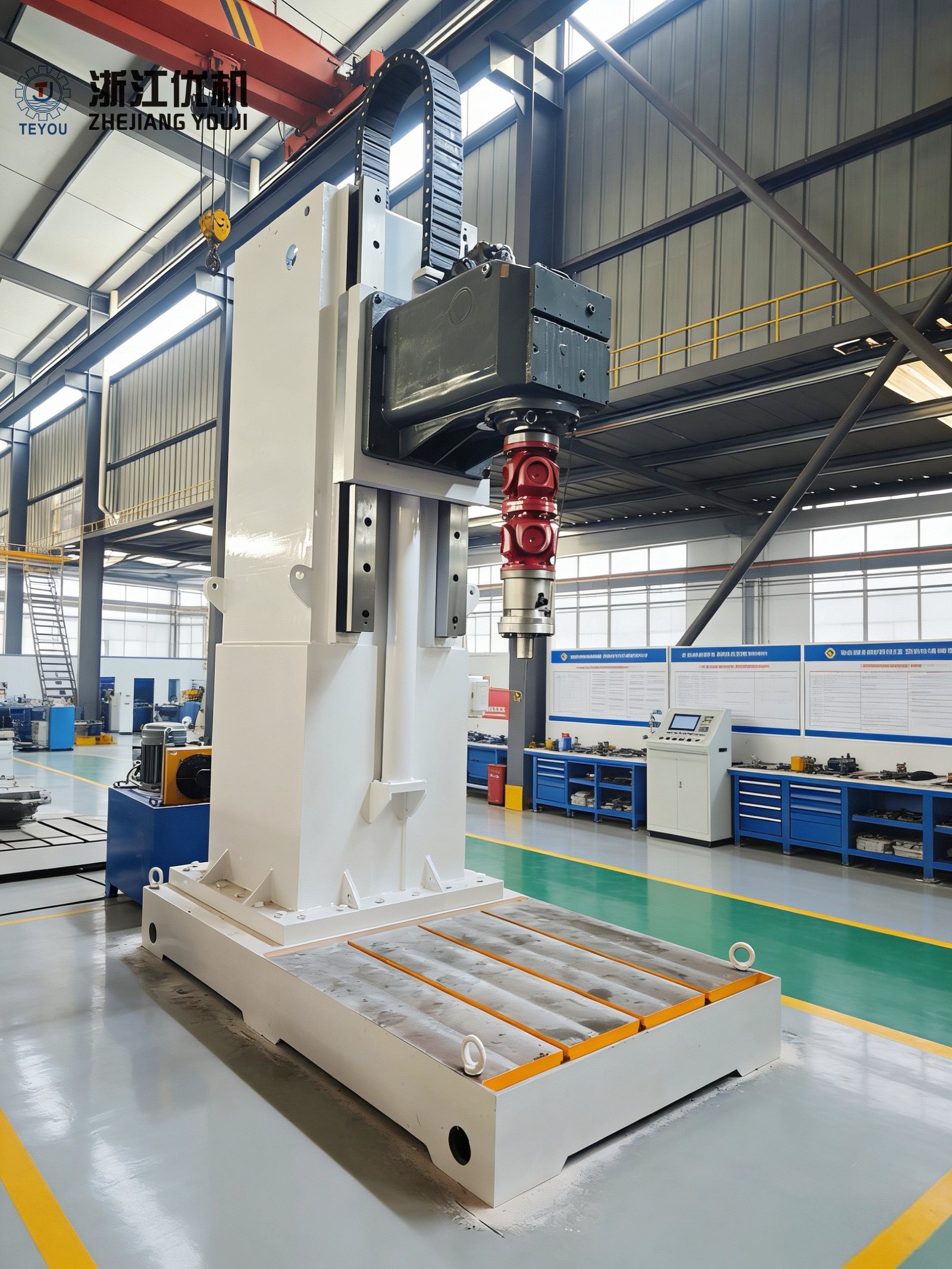 JLX-600 Hard-Sealed Plug Valve Lapping Machine (DN300–DN600) - Image 3