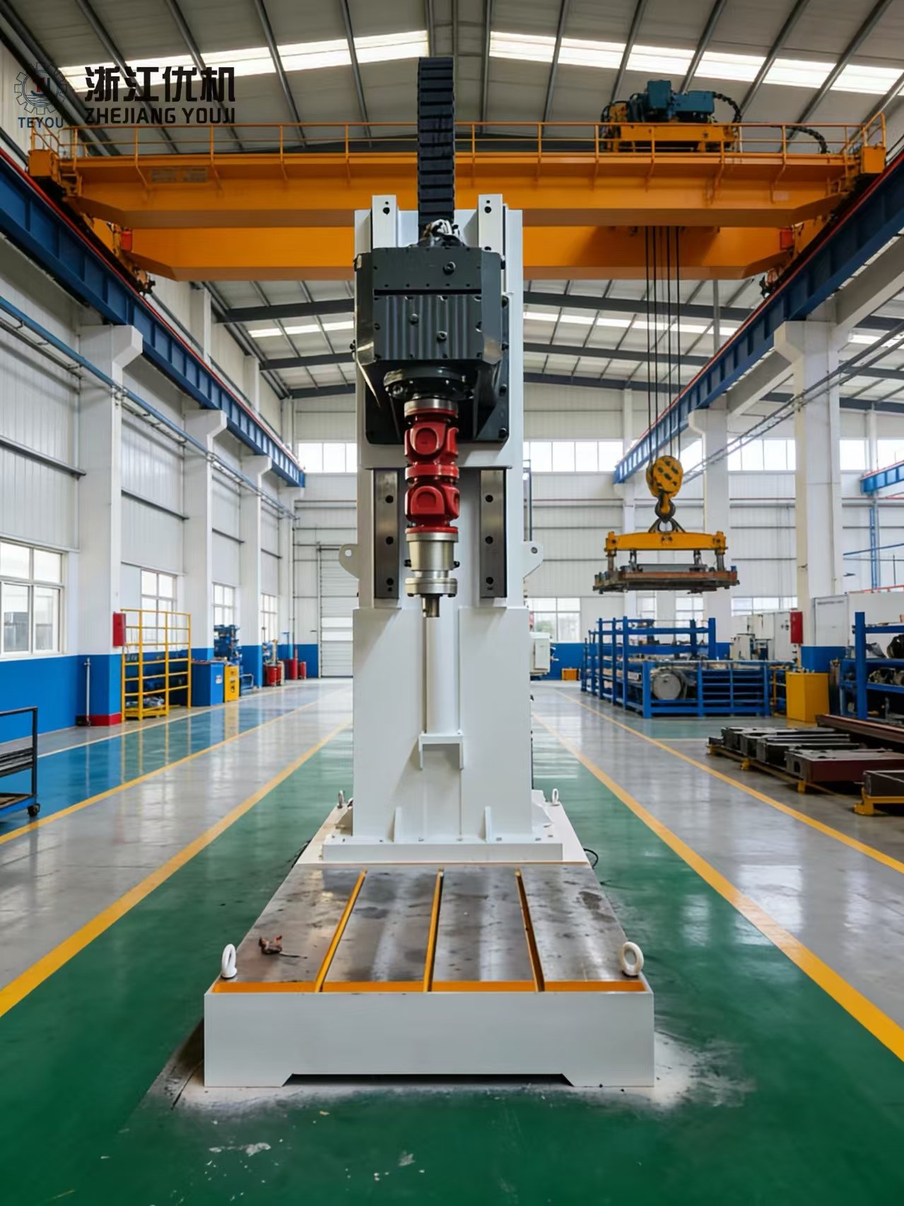 JLX-600 Hard-Sealed Plug Valve Lapping Machine (DN300–DN600) - Image 2